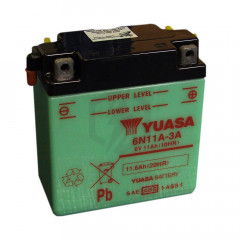 Batterie moto YUASA 6N11A-4 6V 11.6AH