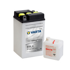 Batterie Moto VARTA B49-6 6V 8ah 40A