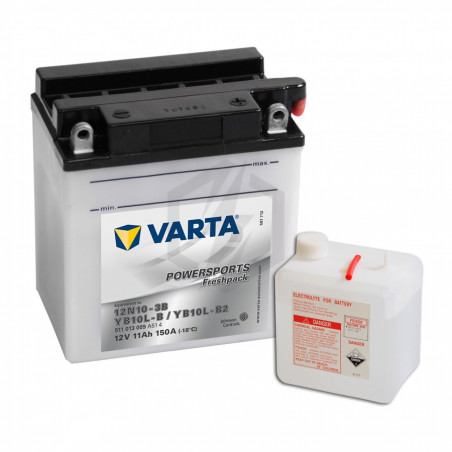 Batterie Moto VARTA YB10L-B2 YB10L-B 12V 11AH 150A