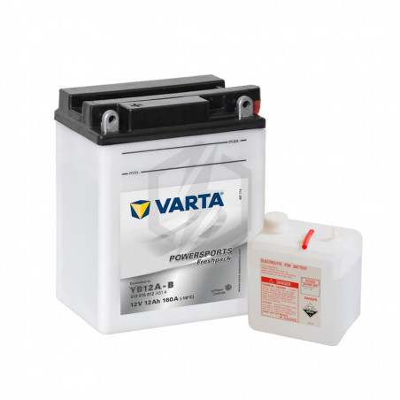 Batterie Moto VARTA YB12A-B 12V 12AH 160A