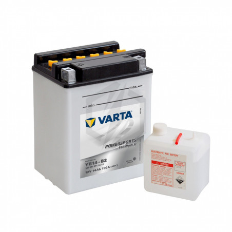 Batterie Moto VARTA YB14-B2 12V 14AH 190A