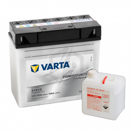 Batterie Moto VARTA 51814 12N20AH 12V 18AH 100A