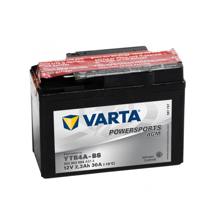 Batterie Moto VARTA YTR4A-BS 12V 3AH 30A