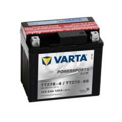 Batterie Moto VARTA YTZ7S-BS 12V 5AH 120A