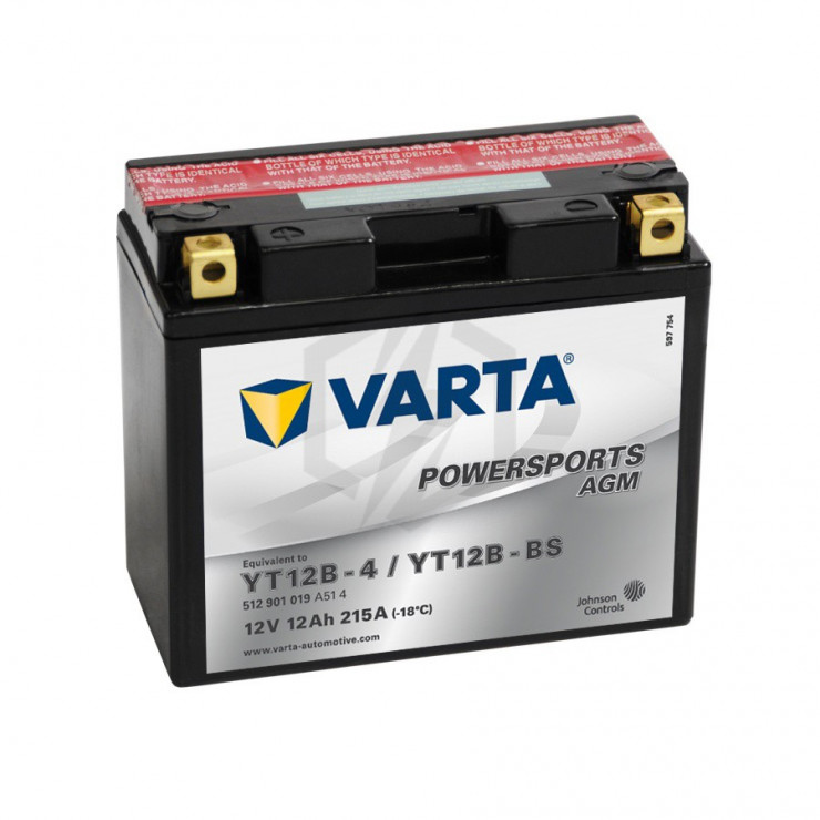 Batterie moto YB12A-A 12V / 12Ah - Cdiscount Auto