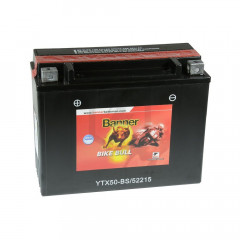 Batterie moto BANNER 52214 YTX50L-BS  12V 22AH