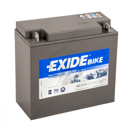 Batterie moto Exide GEL12-16 12v 16ah 100A