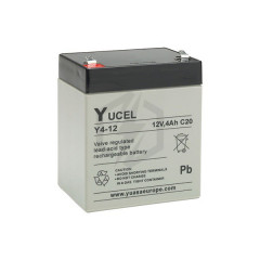 Batterie plomb étanche Y4-12FR Yuasa Yucel 12v 4ah