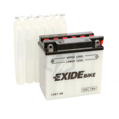Batterie moto Exide 12N7-4B 12v 7ah 80A