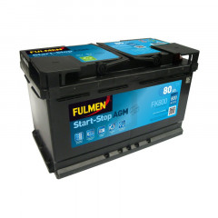 Batterie Fulmen AGM Start And Stop FK800 12V 80ah 800A L4D