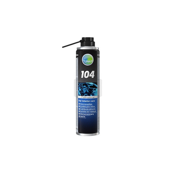 Tunap 104 Lubrifiant pour plastique 400ml Protection Habitacle