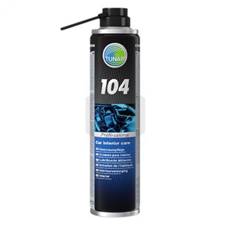 Tunap 104 Lubrifiant pour plastique 400ml Protection Habitacle