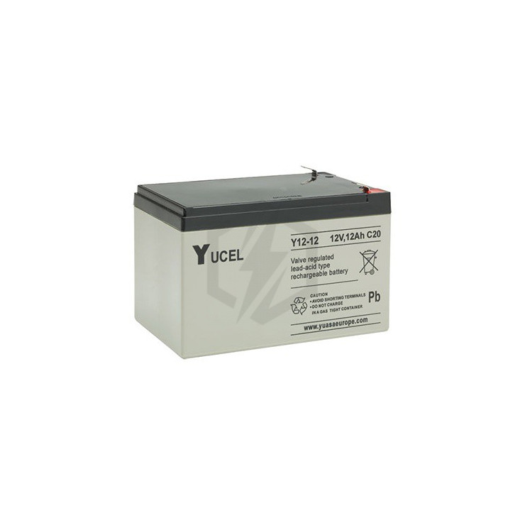 Batterie plomb étanche Y12-12 Yuasa Yucel 12v 12ah