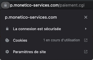 Paiement sécurisé Monetico