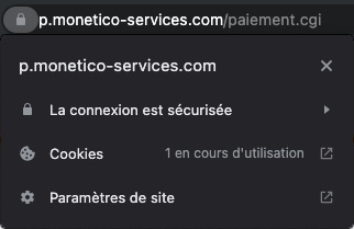 Paiement sécurisé Monetico