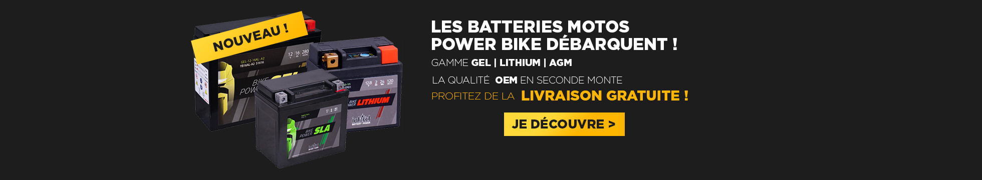 Batterie moto Power Bike